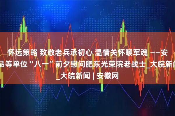 怀远策略 致敬老兵承初心 温情关怀暖军魂 ——安徽疆内汇品等单位“八一”前夕慰问肥东光荣院老战士_大皖新闻 | 安徽网